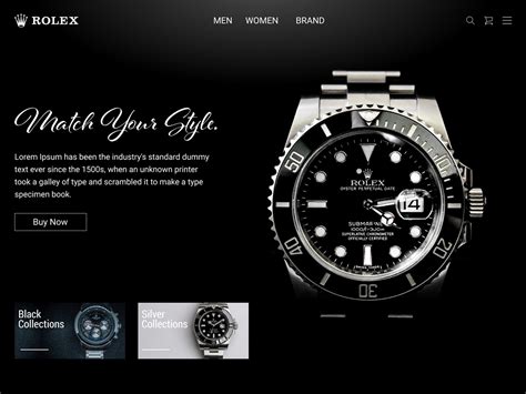 rolex website template|rolex official website.